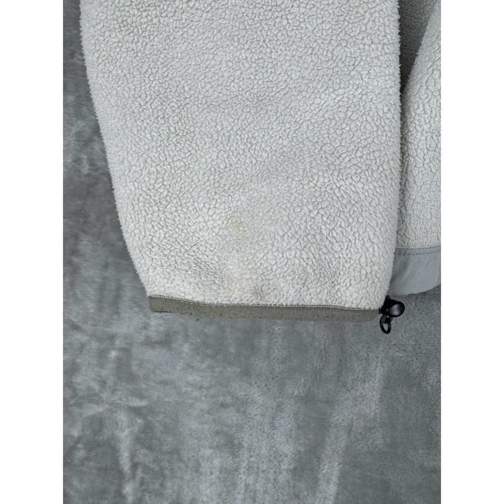North Face Jacket Grey Denali Fleece Full Zip‎ Womens Small Tech Pocket Hiking - Picture 10 of 16